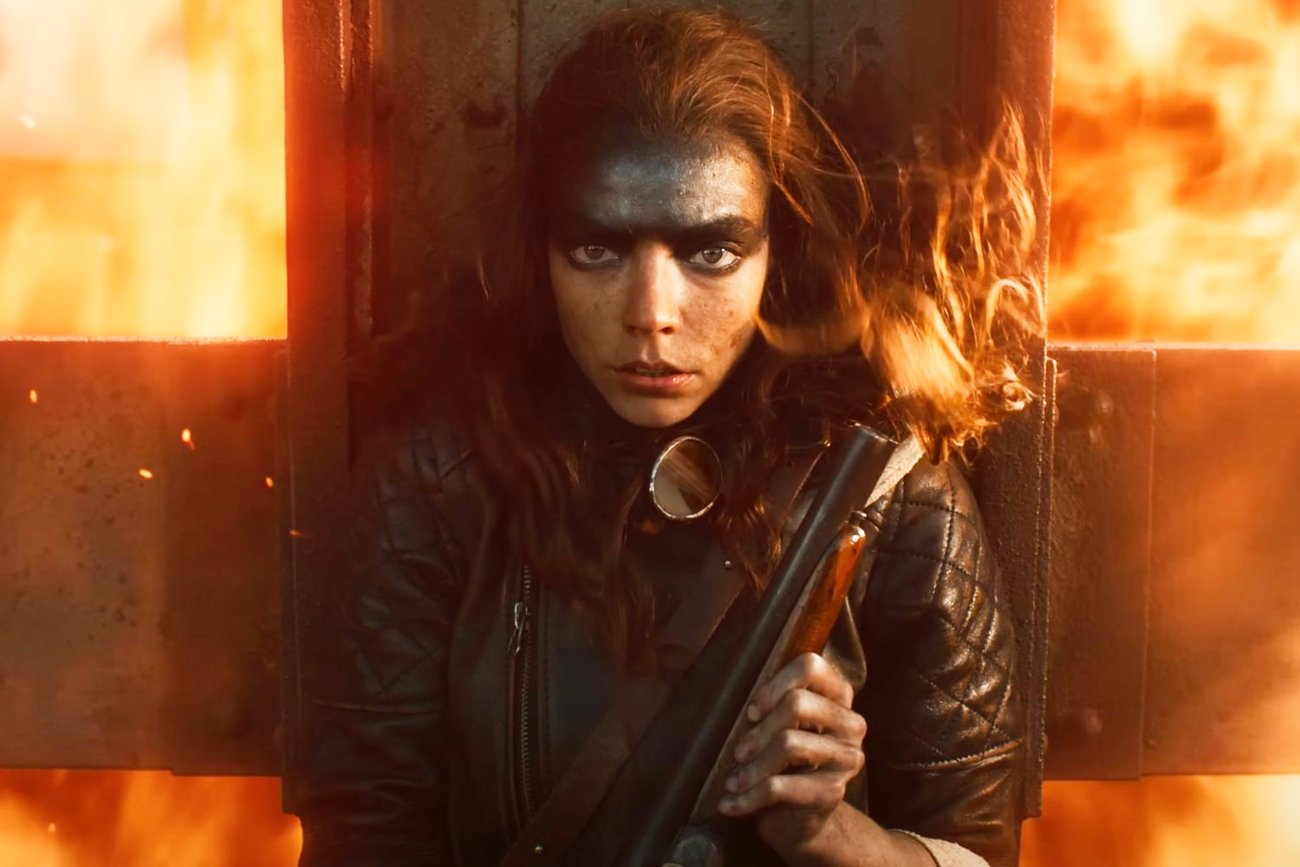 Anya Taylor-Joy jako Furiosa w filmie "Furiosa" George'a Millera.