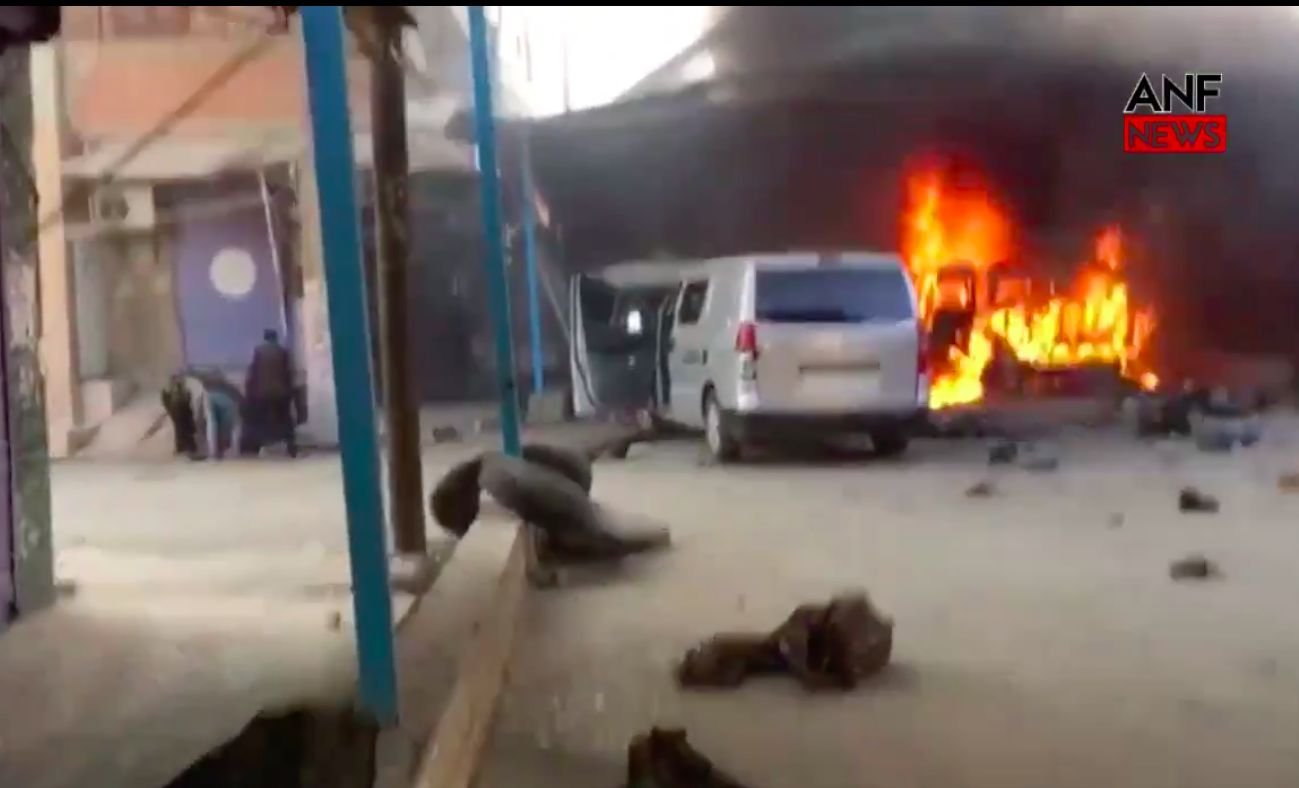 Tureckie wojsko rzekomo zbombardowało cywilny konwój