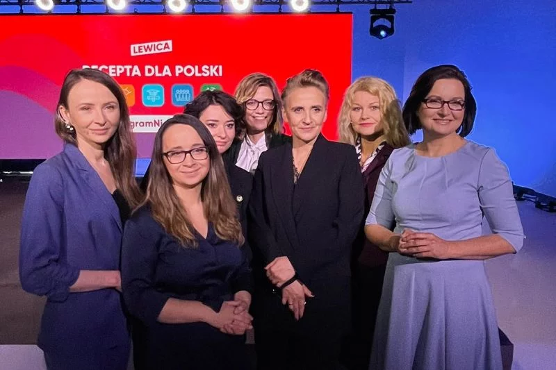 Marcelina Zawisza, Karolina Pawliczak Agnieszka Ewa Dziemianowicz-Bąk, Anita Sowińska, Magdalena Biejat.