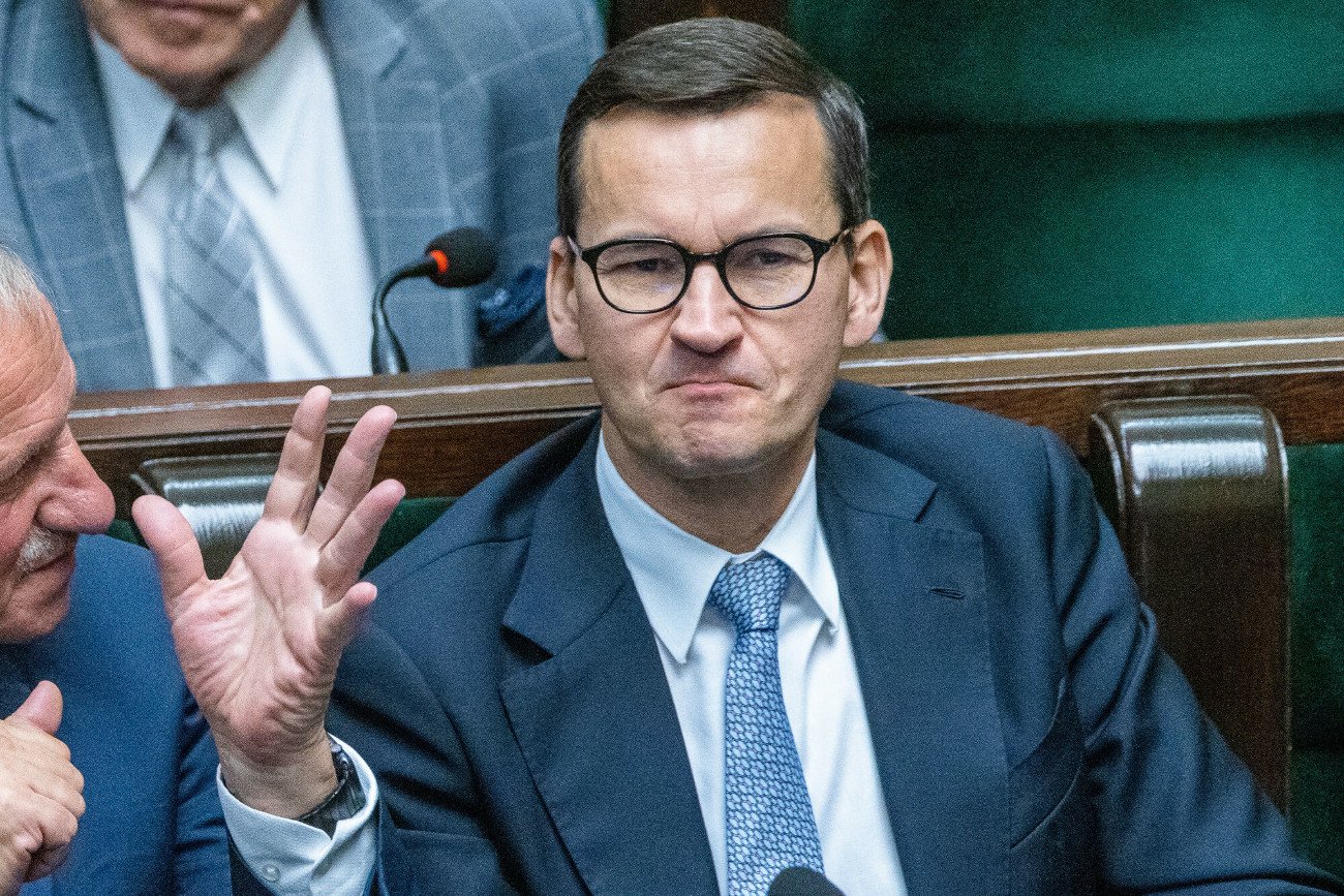 Morawiecki straszy Tuskiem: Taka będzie decyzja PO, gdy wrócą do władzy