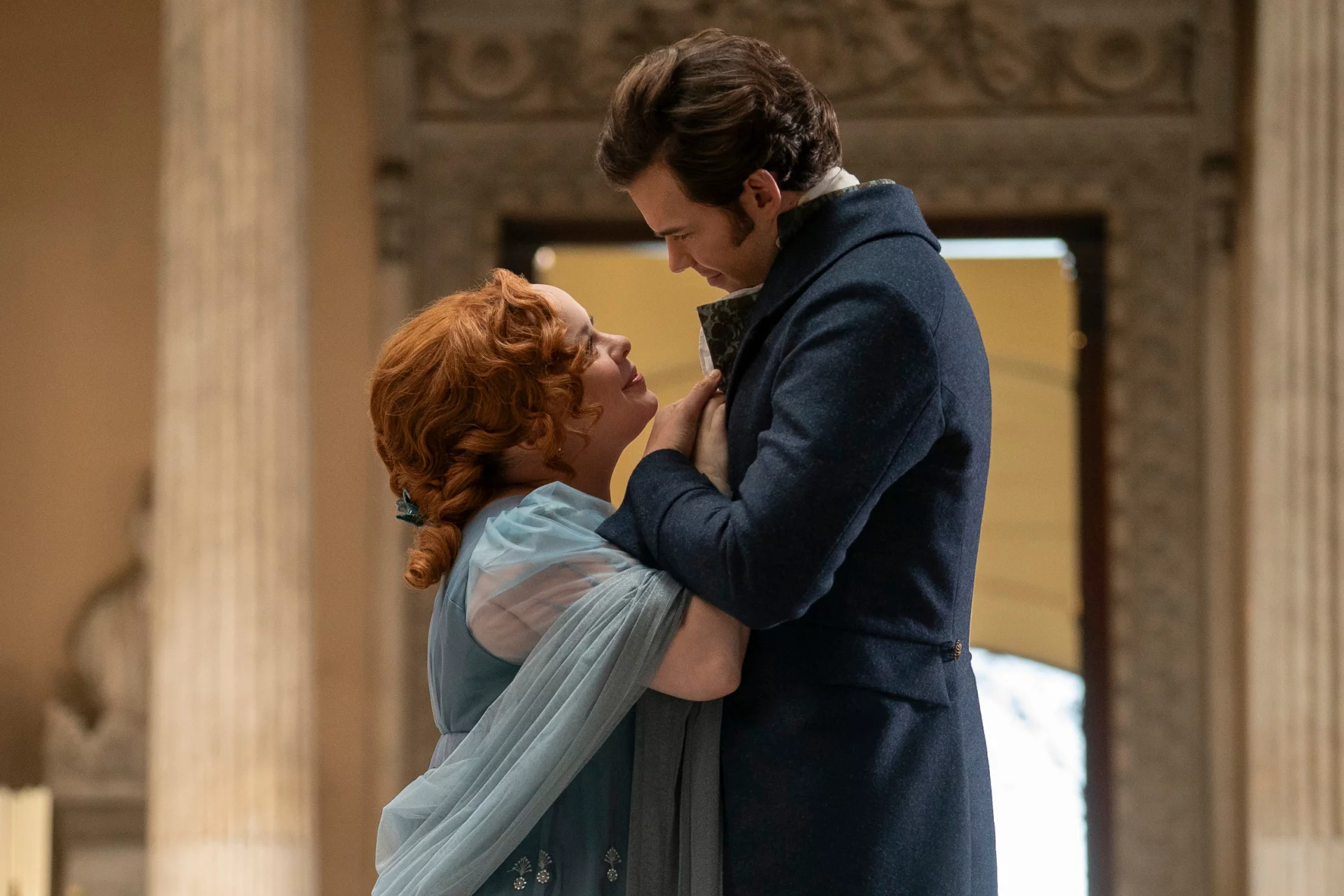 Penelope i Colin, Bridgertonowie, 2. część 3. sezonu Bridgertonów, Netflix Penelope i Colin, Bridgertonowie, 2. część 3. sezonu Bridgertonów, Netflix
