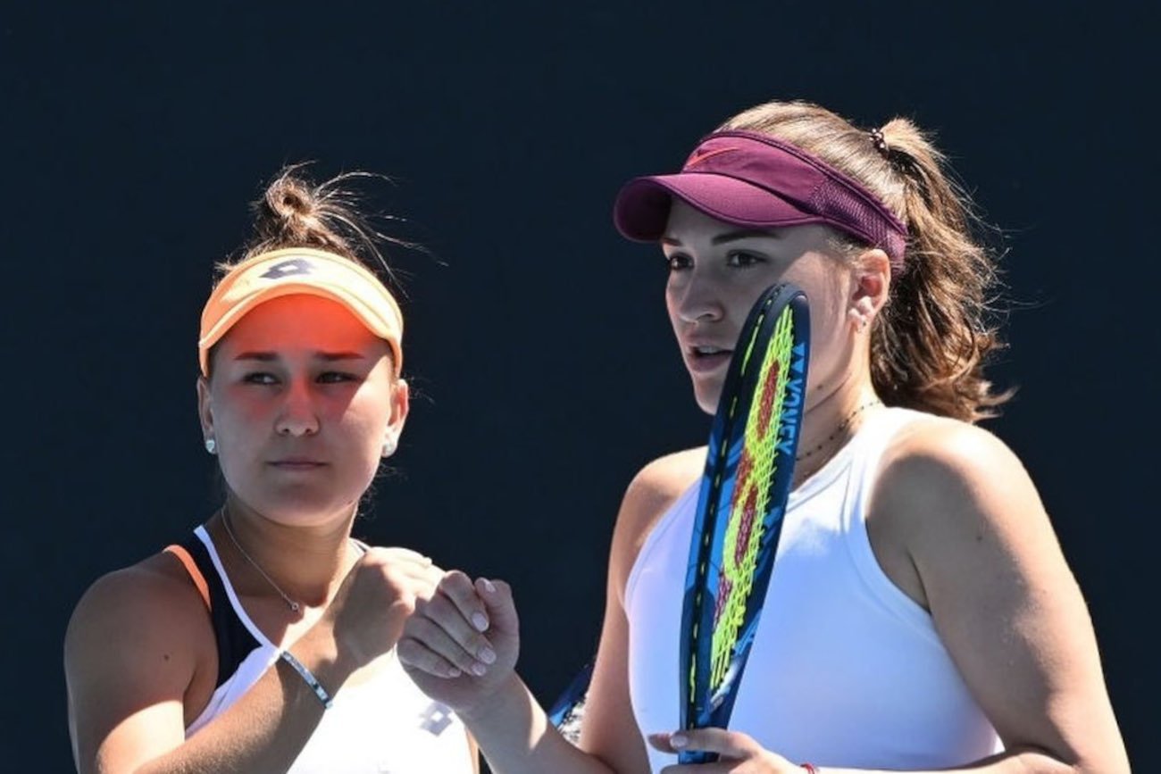 Natela Dżalamidze (z prawej) podczas tegorocznego Wimbledonu wystąpi jako zawodniczka reprezentująca Gruzję.