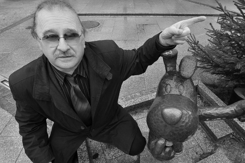 Nehrebecki w 2017 roku. Nie żyje Roman Nehrebecki. Był pierwowzorem postaci Lolka z bajki "Bolek i Lolek".