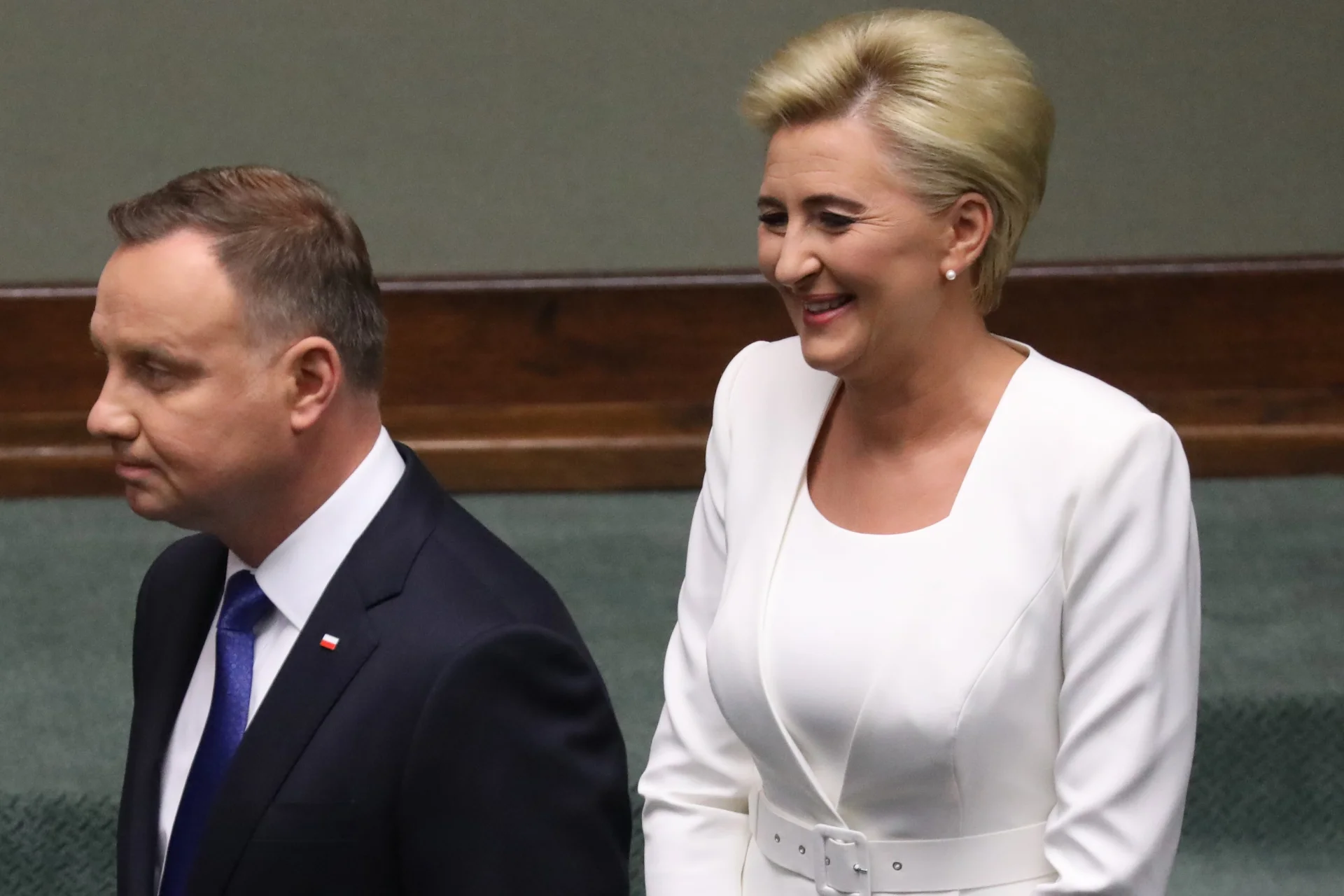 Agata Kornhauser-Duda podobno nie chce pensji.