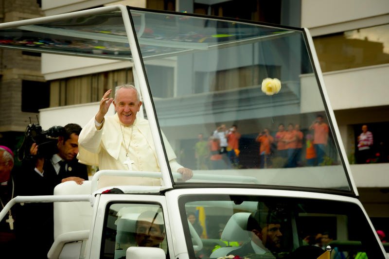 Papież Franciszek jest w trakcie pielgrzymki do Ameryki.