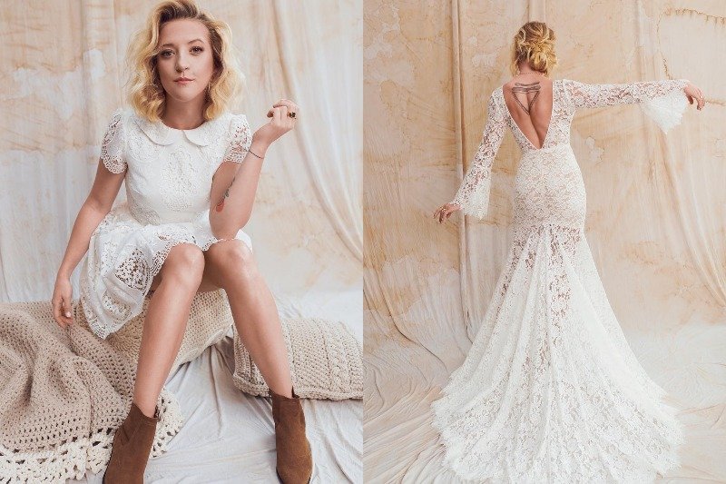 Lara Gessler wraz z Asią Kubiak stworzyły kolekcję sukni ślubnych. To delikatne kreacje w stylu boho