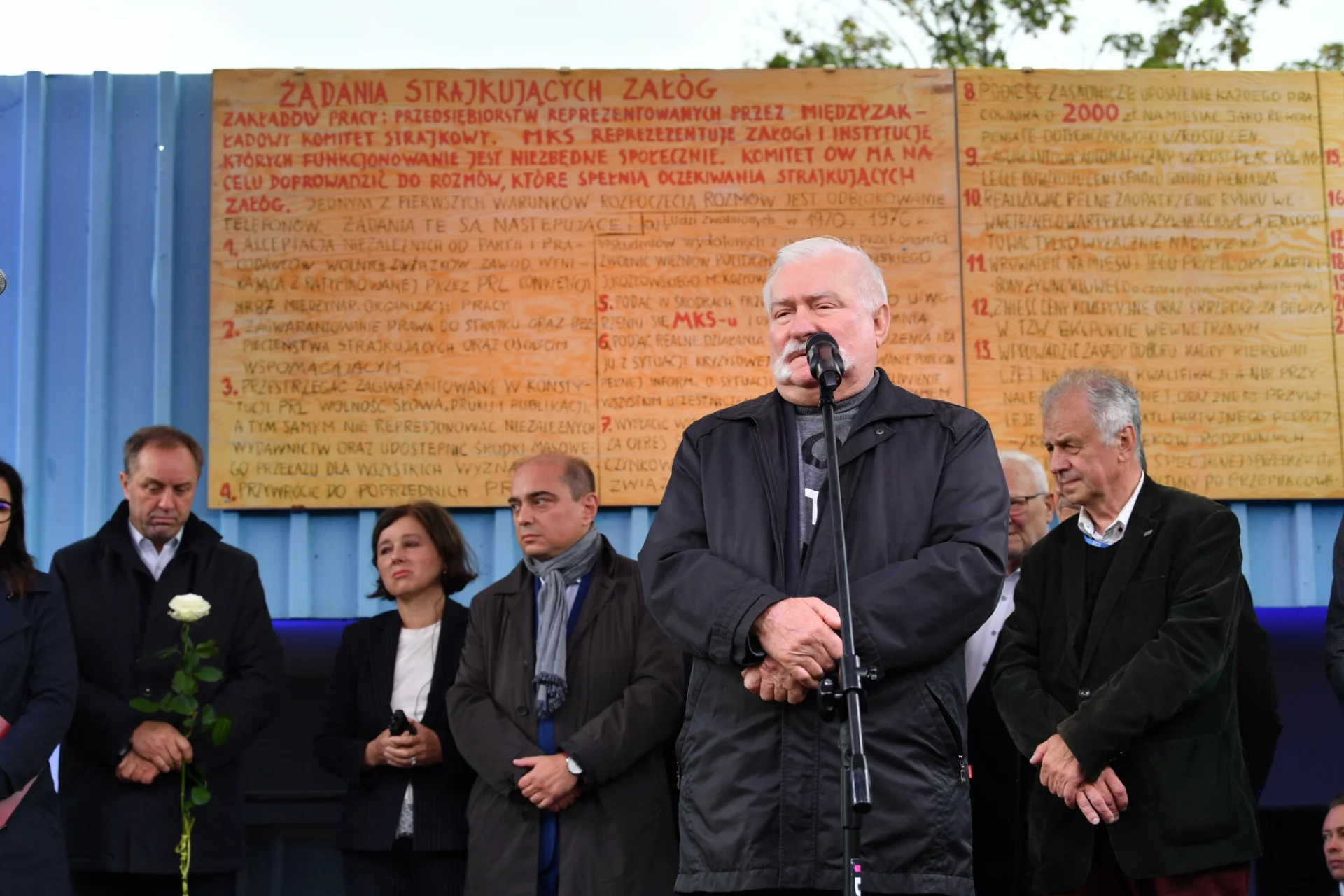 31.08.2021. 41 rocznica podpisania porozumień sierpniowych w Gdańsku.