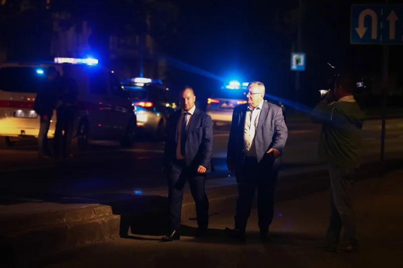 Minister Adamczyk na miejscu kolizji byłej premier Szydło.