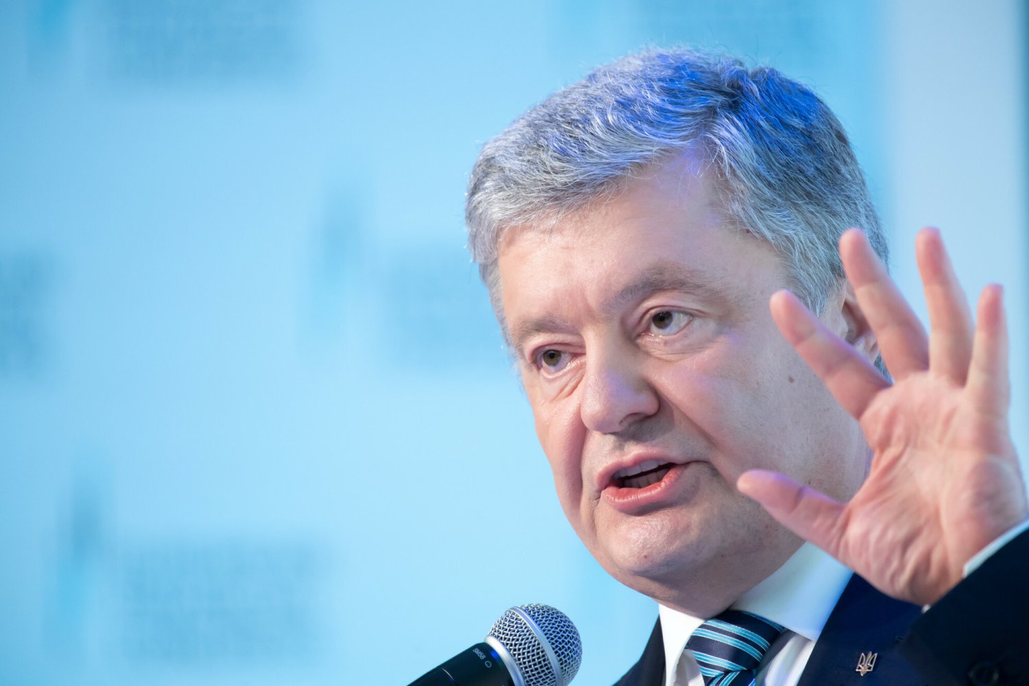 Petro Poroszenko to były prezydent Ukrainy i szef opozycyjnej partii Europejska Solidarność