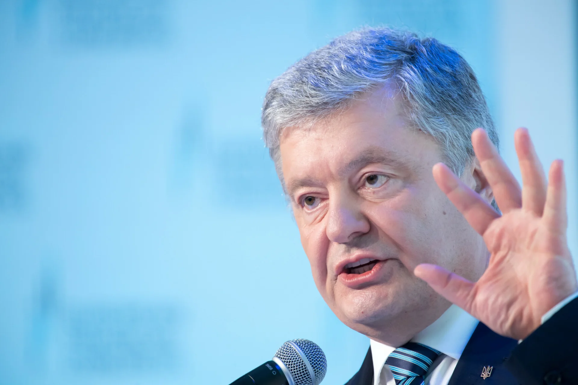 Petro Poroszenko to były prezydent Ukrainy i szef opozycyjnej partii Europejska Solidarność