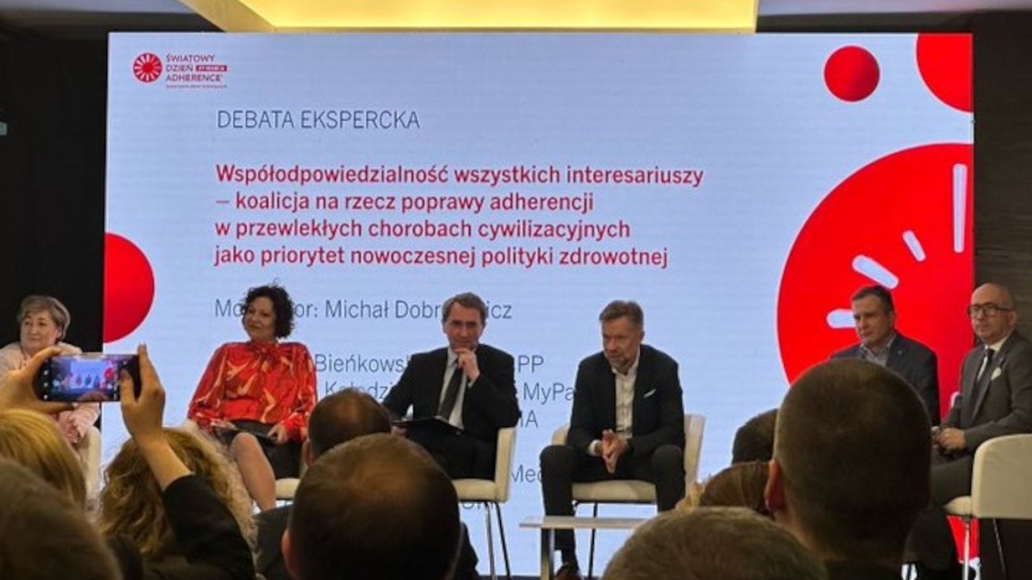 Debata ekspercka z okazji Światowego Dnia Adherence