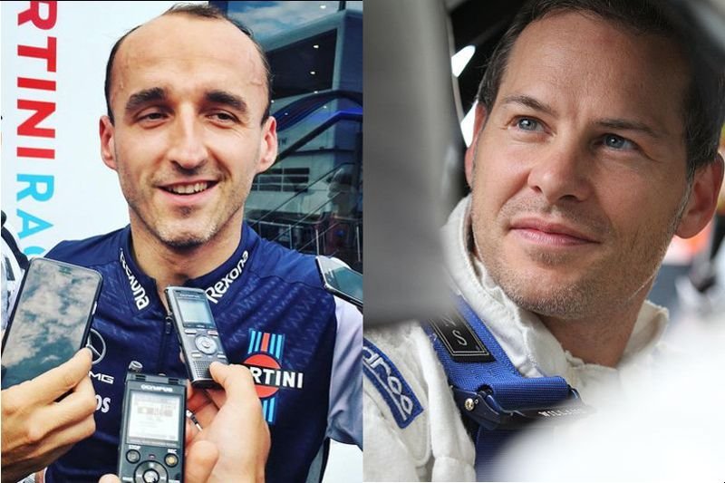 Robert Kubica i jego hejter – Jaques Villeneuve.
