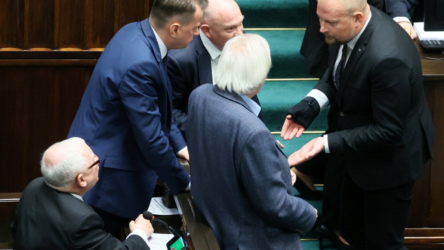 "Panie prezesie, chłopcze" . Incydent z Kaczyńskim i Zembaczyńskim w Sejmie.