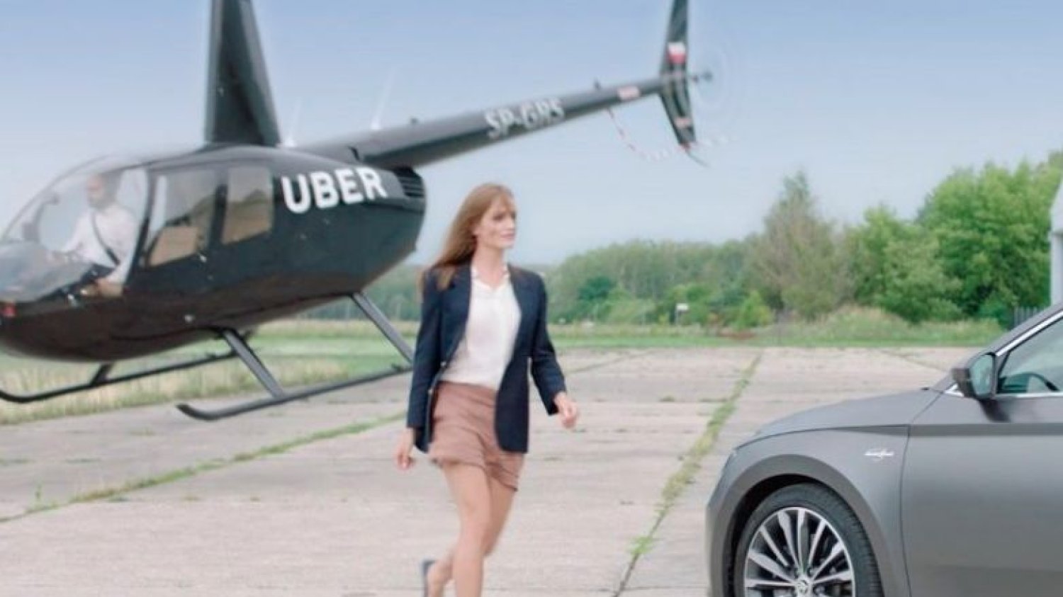 Uber wprowadza przeloty helikopterami