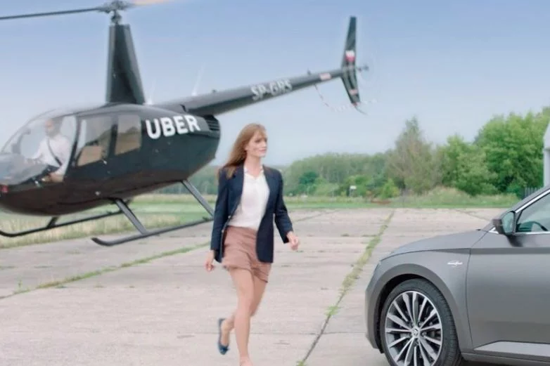 Uber wprowadza przeloty helikopterami