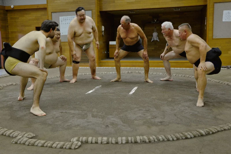Krzysztof Hanke trenował w przeszłości judo, jednak sumo nieco go przerosło.