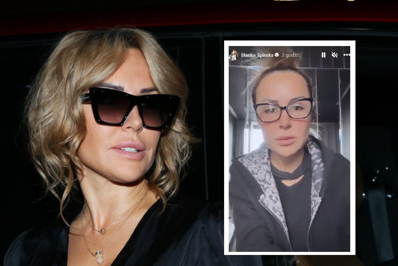 Przedświąteczny dramat Blanki Lipińskiej. Spłonął jej domek w lesie