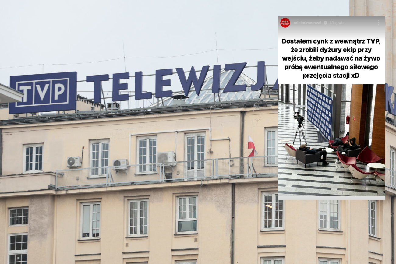 W TVP dyżurują z kamerą, czekając na "zamach". Już wiadomo, kiedy przejęcie telewizji