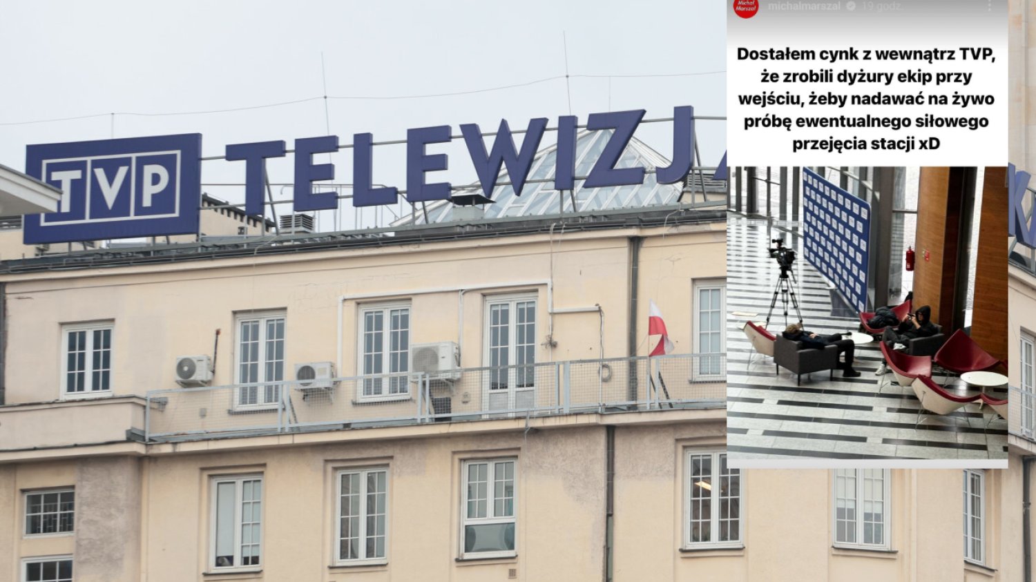 W TVP dyżurują z kamerą, czekając na "zamach". Już wiadomo, kiedy przejęcie telewizji