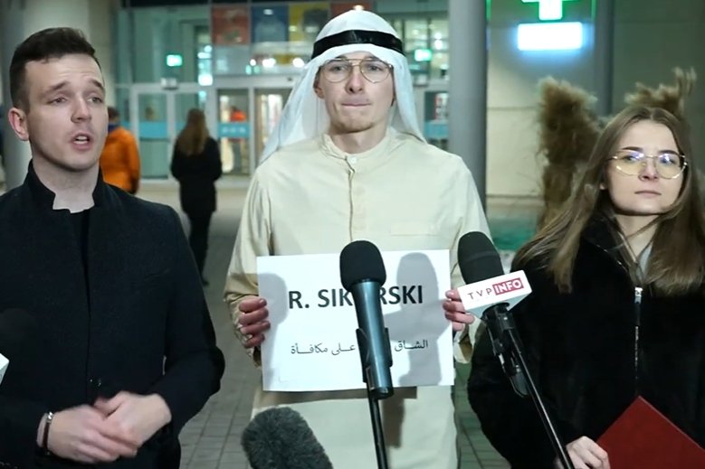 Konferencja prasowa młodzieżówki Solidarnej Polski