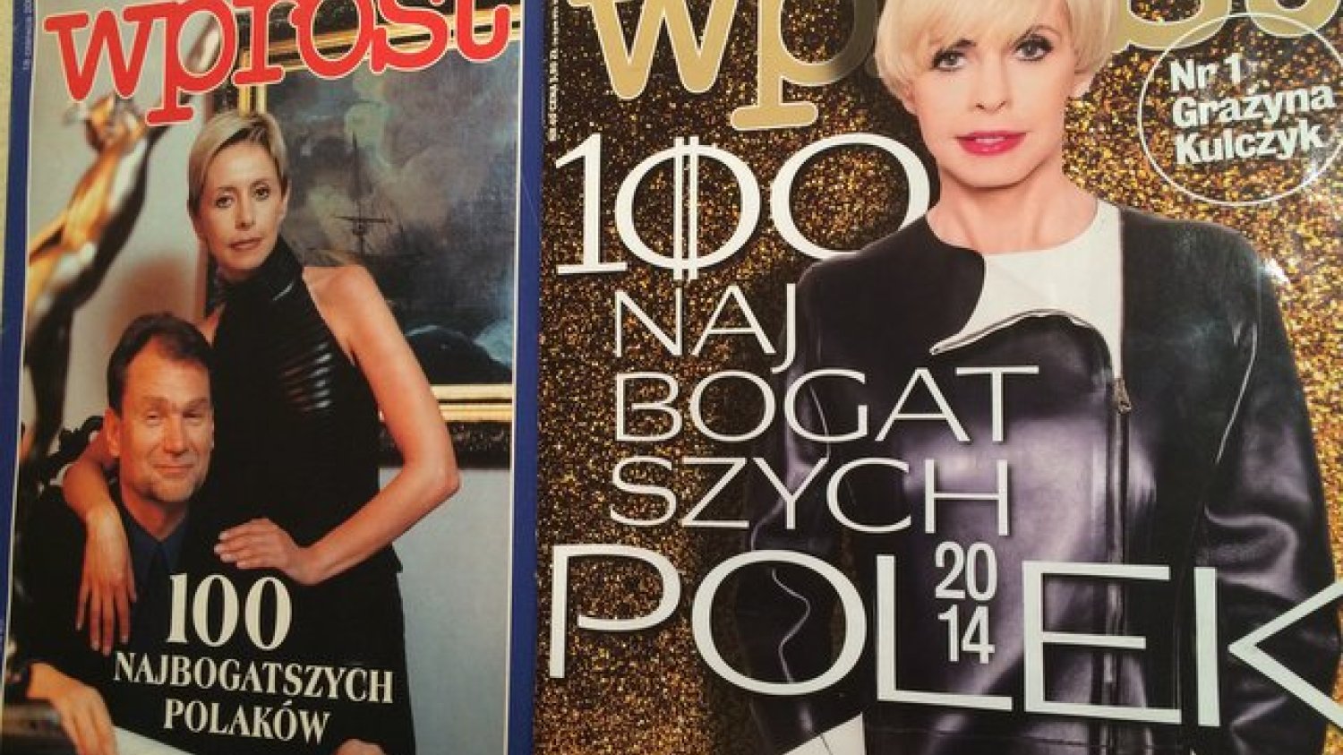Polskie milionerki w większości zawdzięczają majątek bogatym mężom, albo dorobiły się wspólnie z nimi.