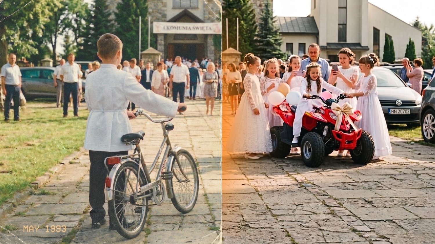 Prezenty na I komunię świętą. Kiedyś rower, dziś quad