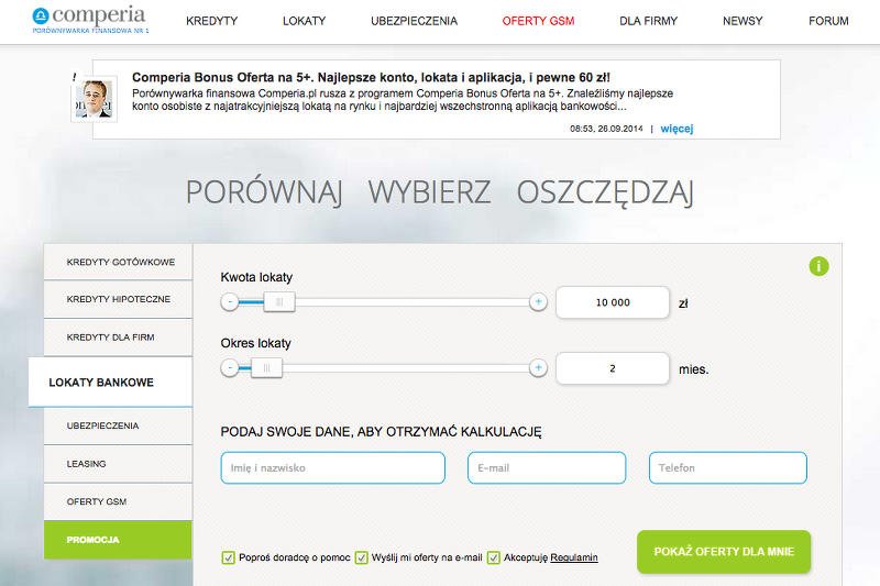 Ranking "Technology Fast 50" Deloitte: Spory sukces polskich spółek, Comperia.pl na drugim miejscu