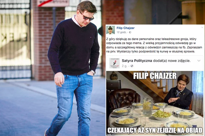 Filip Chajzer jest kontrowersyjnym dziennikarzem i często jest atakowany przez internautów. Naśmiewanie się jednak z tragicznej śmierci syna jest niewybaczalne.