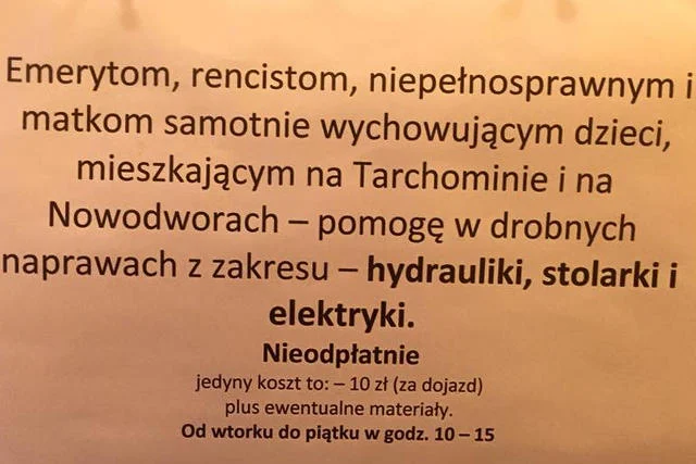 Niezwykłe ogłoszenie staje się hitem sieci