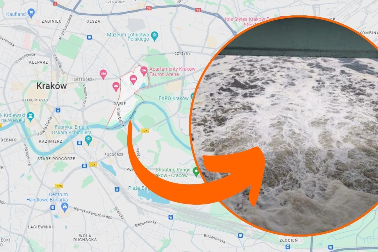 Tajemnicza piana na Wiśle w Krakowie. Przeprowadzono badania