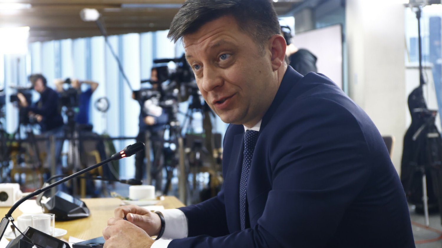 Michał Dworczyk przed komisją śledczą