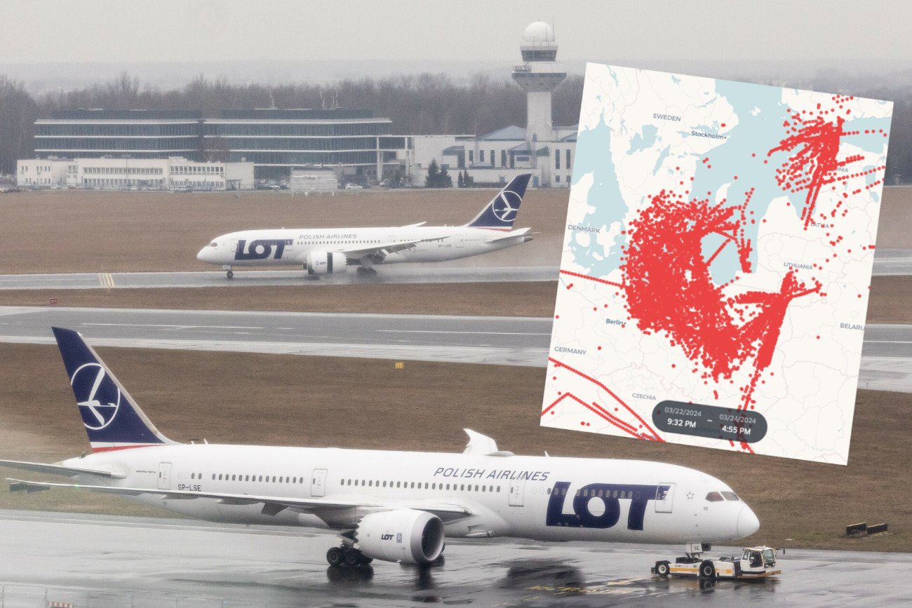 Rosjanie zakłócają sygnał GPS. Szwedzki analityk pokazał mapę