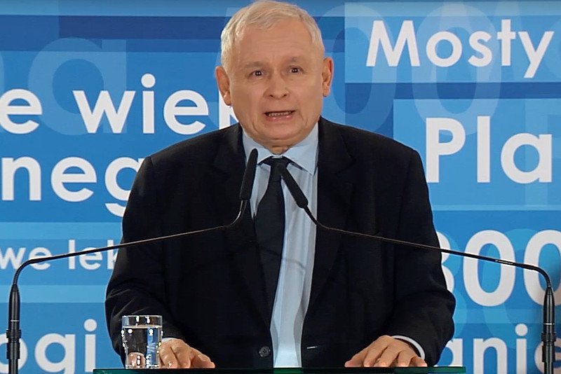 Przemówienie prezesa PiS w Jachrance było podzielone na dwie części – dostępną dla mediów i zamkniętą, przeznaczoną tylko dla partyjnych działaczy.