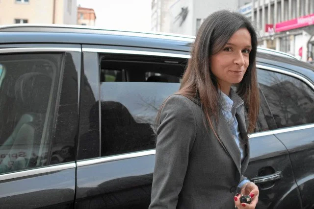 Skradzione Audi Marty Kaczyńskiej złodziej w ciągu kilku godzin sam odstawił pod komisariat.