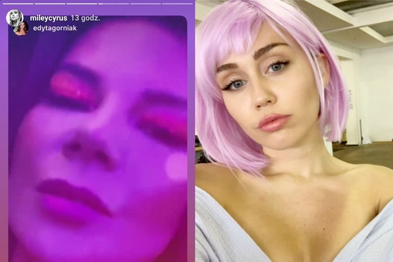 Edyta Górniak została zauważona przez Miley Cyrus. Amerykańska gwiazda wrzuciła filmik z polską diwą na swój Instagram