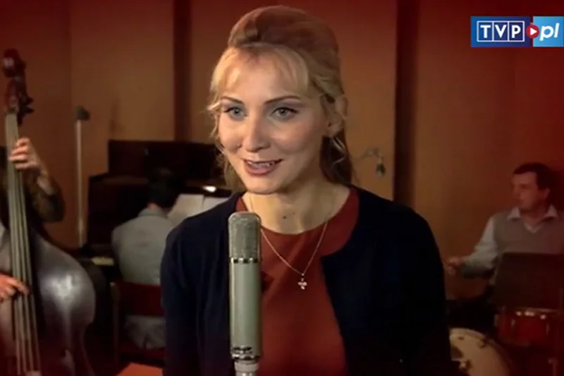 Joanna Moro: "Jestem Polką z Wilna". Młodzi ze Wschodu podbijają Polskę. Kadr z serialu Anna German.