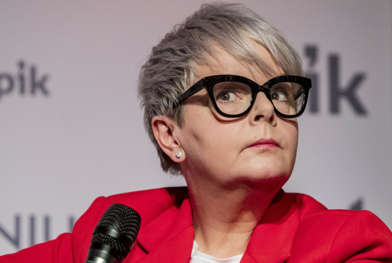 Korwin-Piotrowska o zarobkach komentatorów TVP.