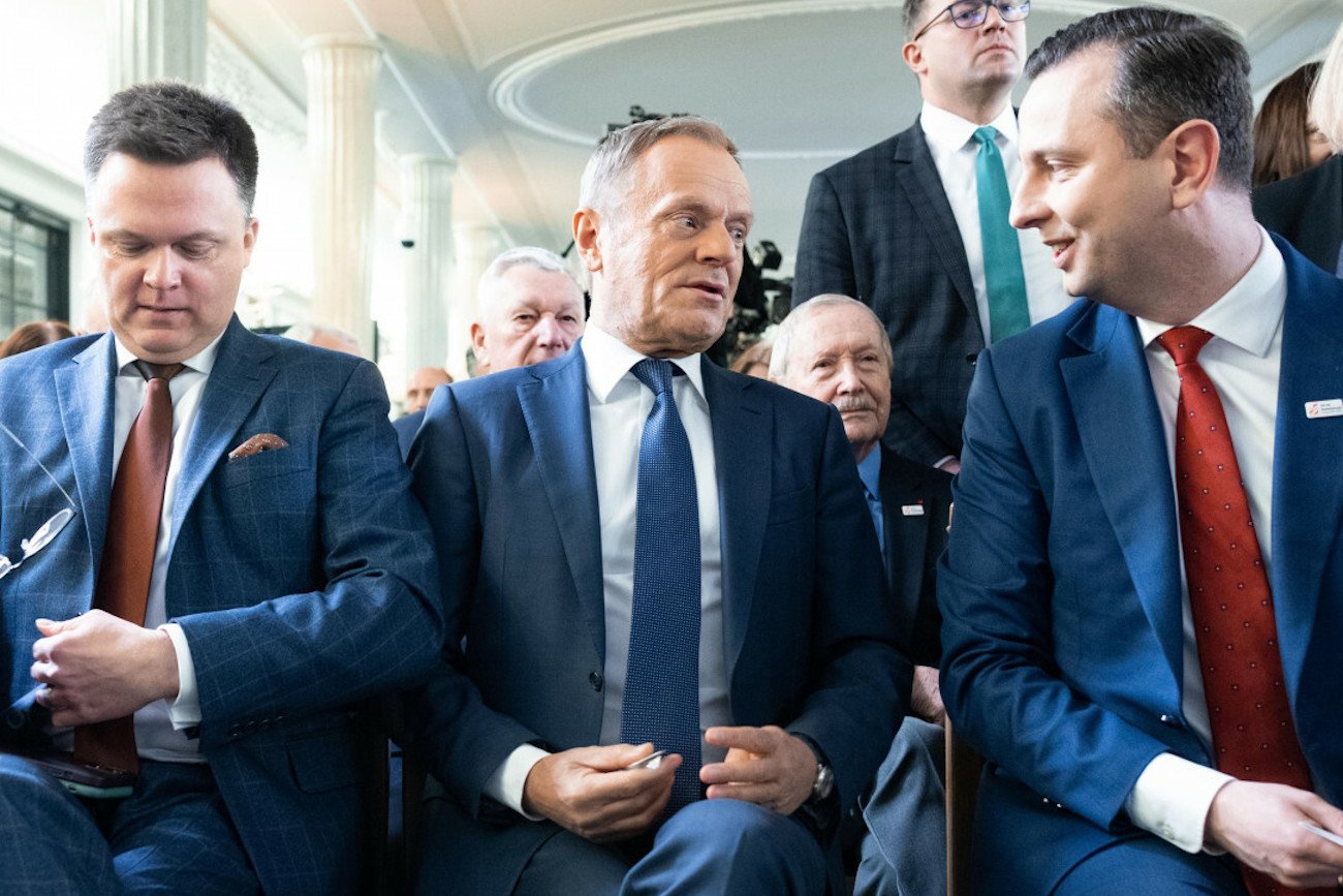 Najwięcej ankietowanych w sondażu dla "Rzeczpospolitej" wskazało Donalda Tuska jako lidera opozycji.