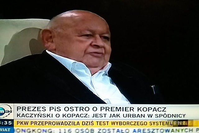 Jerzy Urban dał właśnie pocałunek śmierci PO?
