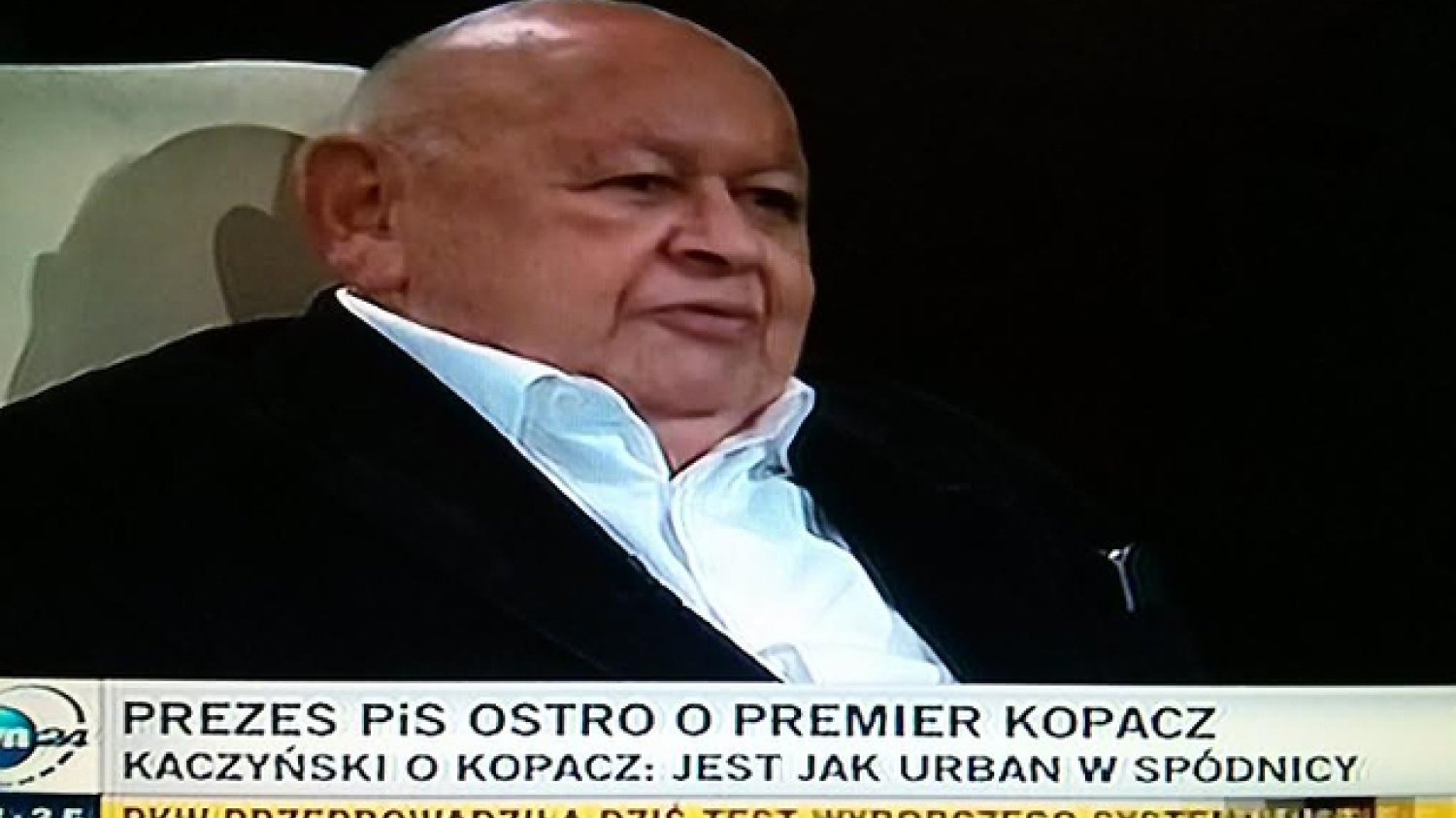 Jerzy Urban dał właśnie pocałunek śmierci PO?