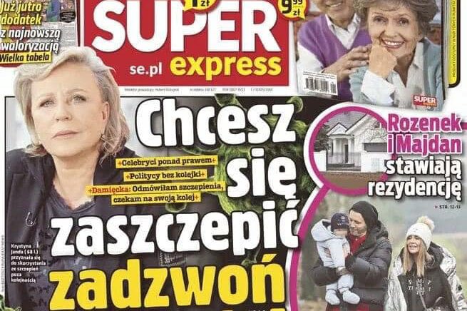 "Super Express" podał numer telefonu do teatru Krystyny Jandy