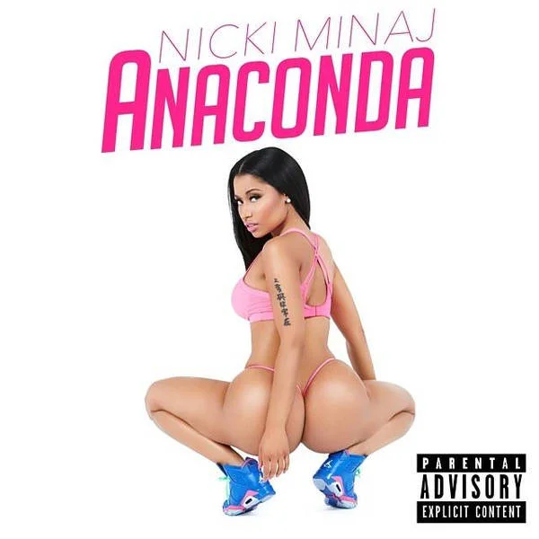 Nicky Minaj - okładka płyty "Anaconda"
