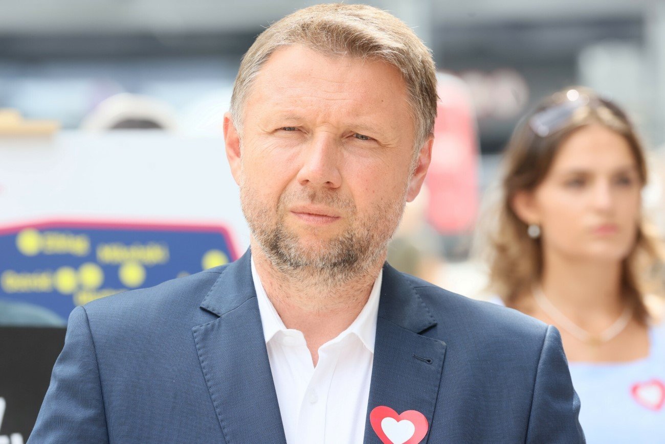 Poseł Marcin Kierwiński, sekretarz generalny Platformy Obywatelskiej.