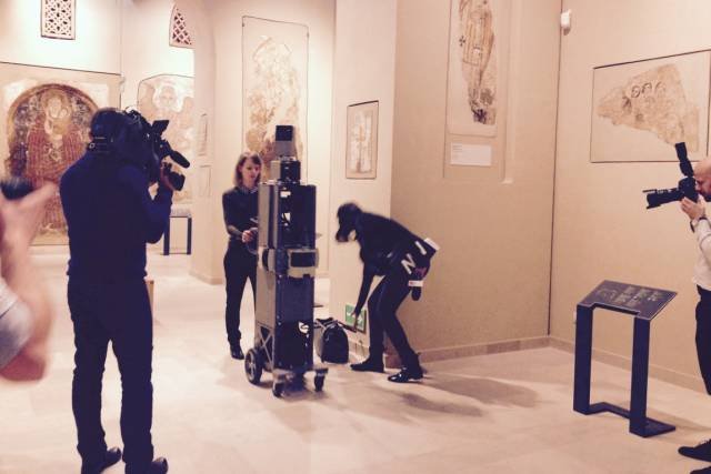 Google Street View w Muzeum Narodowym, Warszawa