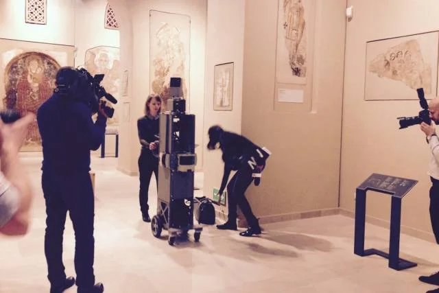 Google Street View w Muzeum Narodowym, Warszawa