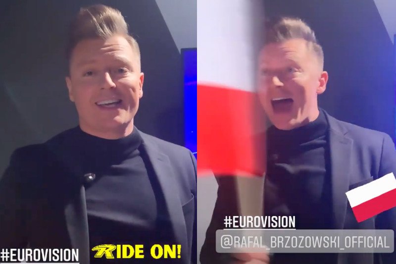 Rafał Brzozowski do ostatniej chwili walczył o głosy na Eurowizji.