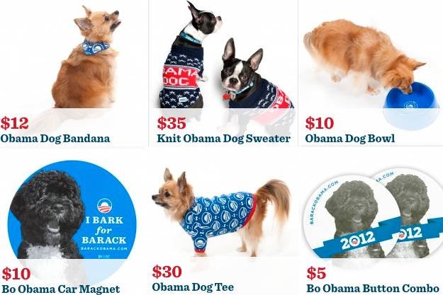 Kilka obamowych gadżetów dla psów