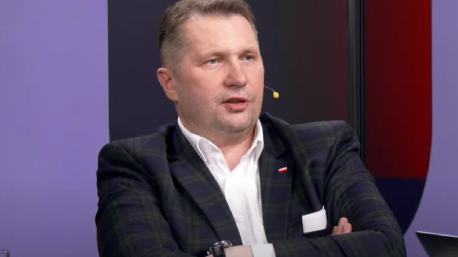 Przemysław Czarnek w Kanale Zero: To po prostu jestem chamem.