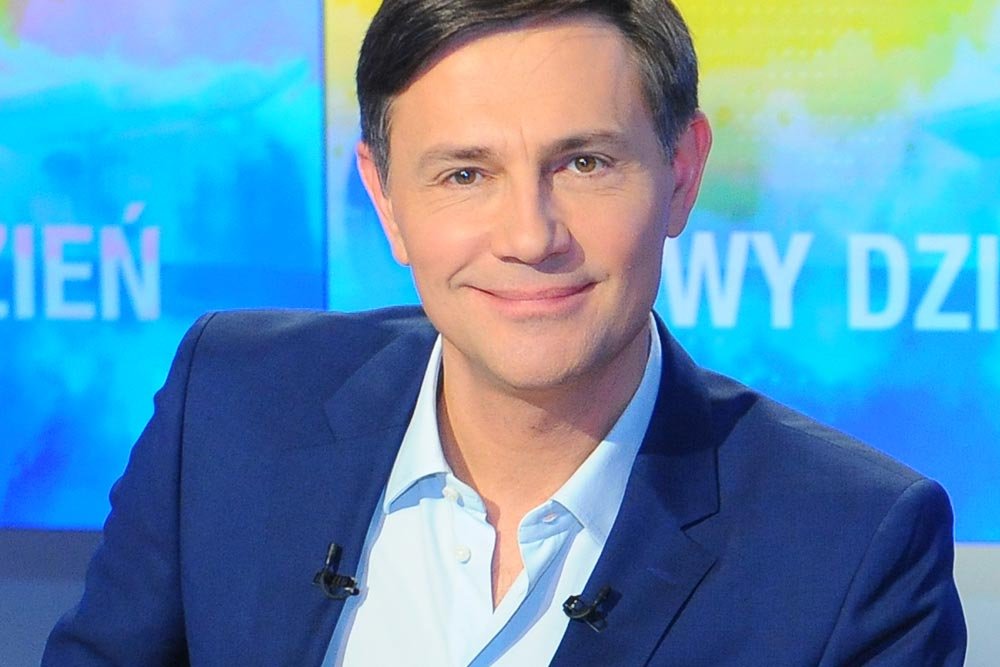 Krzysztof Ibisz w studiu Polsat News
