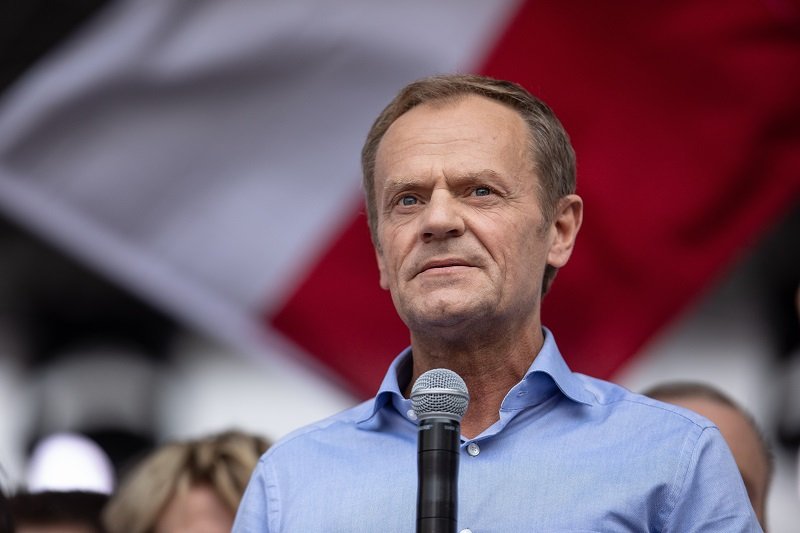 Donald Tusk opublikował zdjęcie z protestu kobiet w Gdańsku.